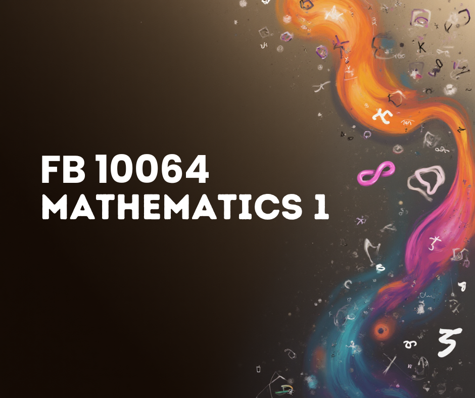 FB 10064 MATHEMATICS 1