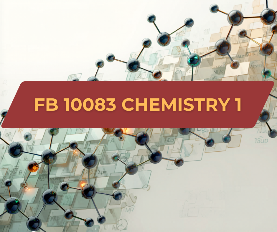 FB 10083 CHEMISTRY 1