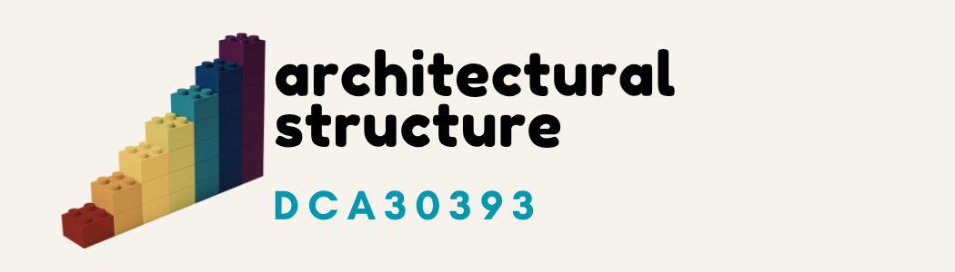 DCA30393 ARCHITECTURAL STRUCTURE SI 2026 2027