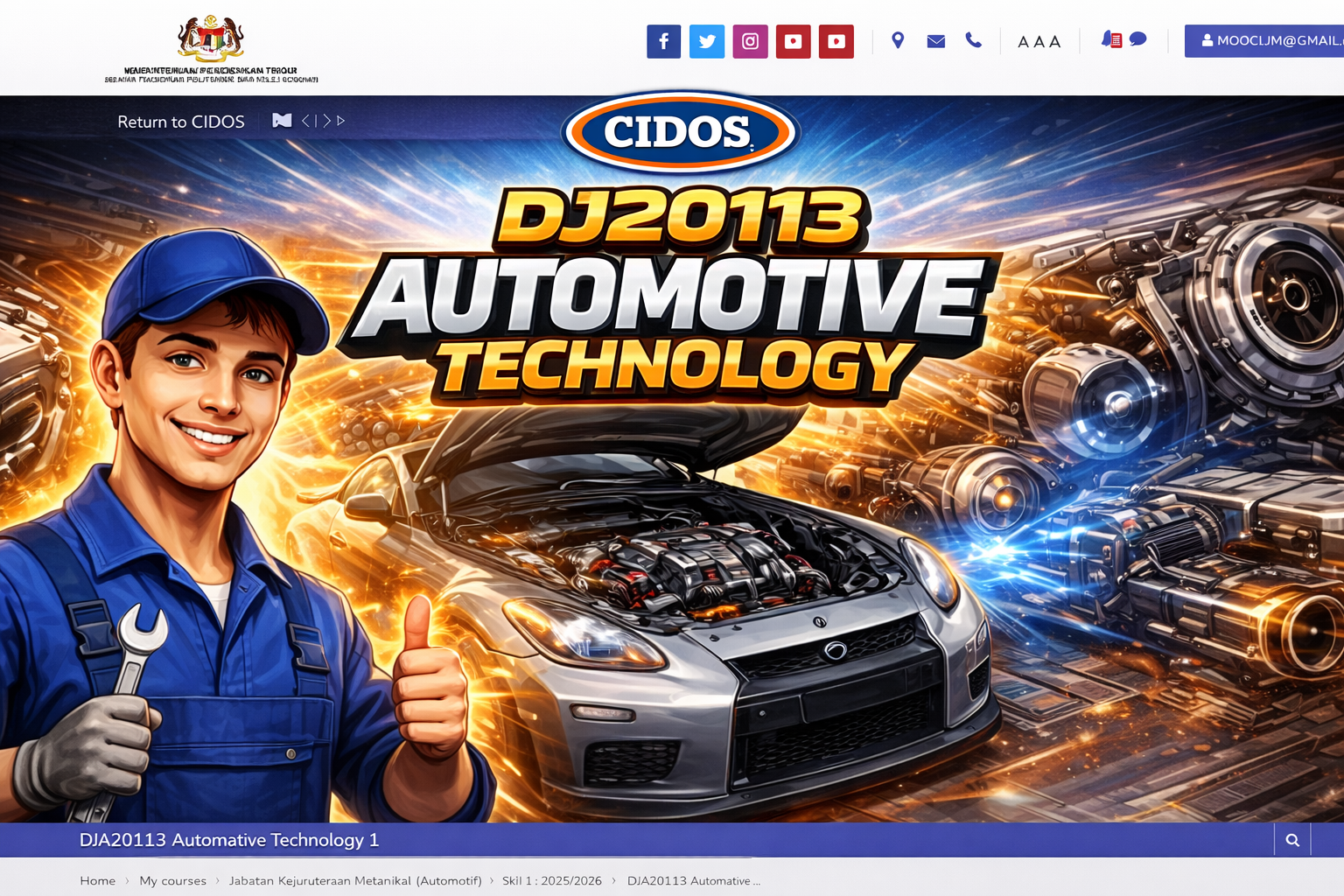 DJA20113 Automotive Technology 1 